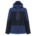 Main view of the Oakley Canopy Pro Insulated Ski Jacket in ABYSS and BLACK colourway, men's model
