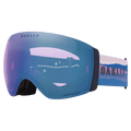 Main view of the Oakley Flight Deck Pro XM Goggles in Mikaela Sig., Prizm Sapphire and Iced lens, unisex model