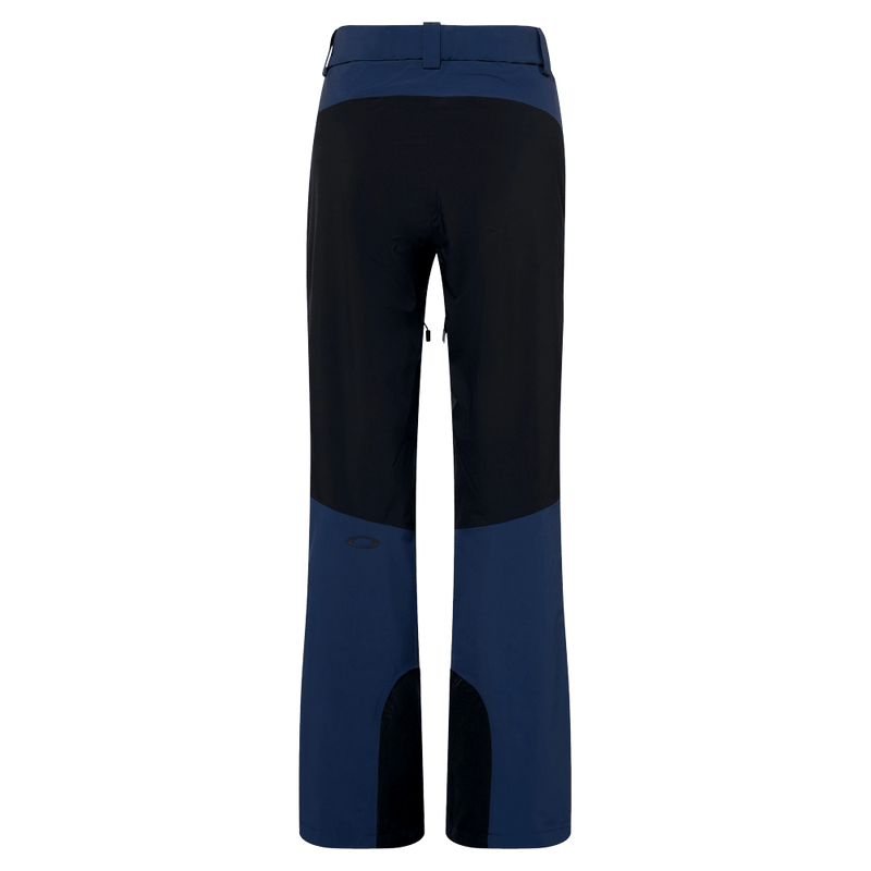 Back view of the Oakley Kendall Rc Shell Pants in ABYSS and BLACK colourway, WOMEN model