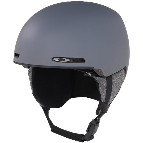 Oakley Mod 1 snow Helmet in Forged Iron featuring Mip protection, BOA fit system and magnetic fidlock