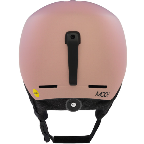Back view of Oakley Mod 1 snow Helmet in Matte Toadstool featuring Mip protection, BOA fit system and magnetic fidlock