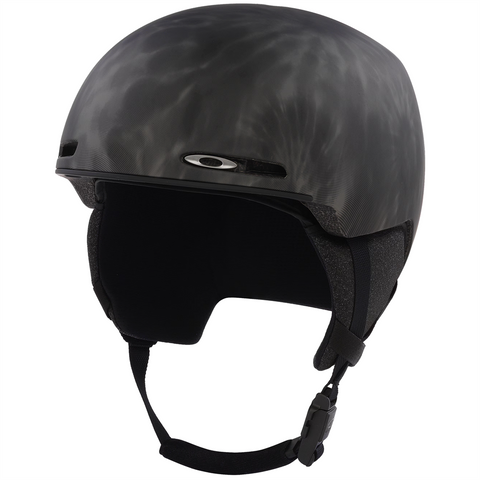 Oakley Mod 1 snow Helmet in Matte Black & Forgerd Iron Remix featuring Mip protection, BOA fit system and magnetic fidlock