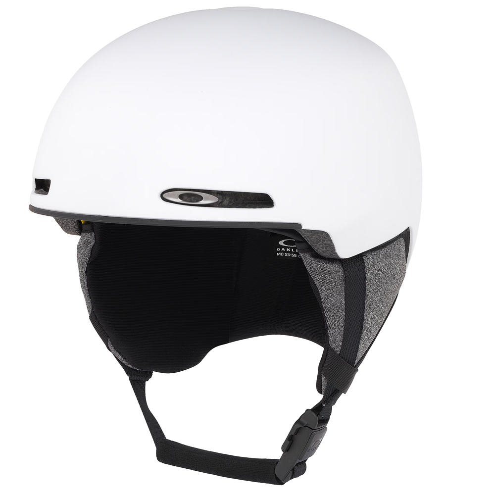 Oakley Mod 1 snow Helmet in White featuring Mip protection, BOA fit system and magnetic fidlock