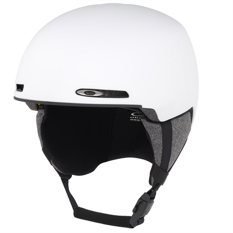 Oakley Mod 1 snow Helmet in White featuring Mip protection, BOA fit system and magnetic fidlock