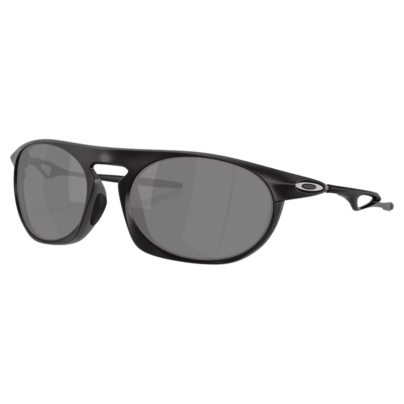 Main view of the Oakley Neo Jacket Sunglasses in Matte Black colourway, unisex's model
