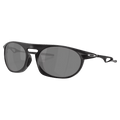 Main view of the Oakley Neo Jacket Sunglasses in Matte Black colourway, unisex's model
