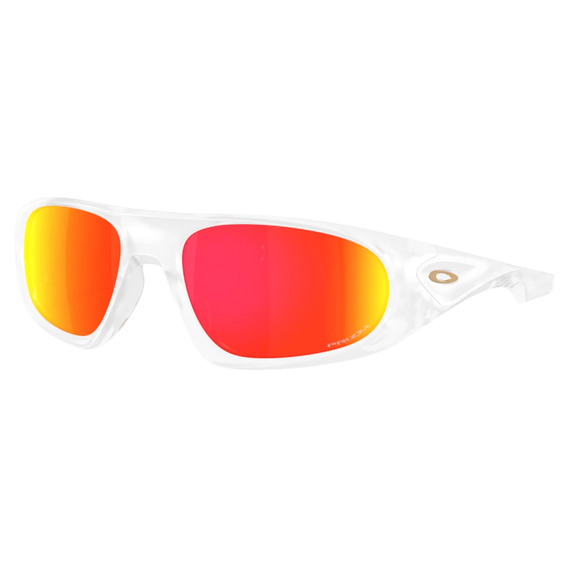 Main view of the Oakley Neogotma Sunglasses in Matte Clear colourway, unisex's model