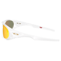 Side view of the Oakley Neogotma Sunglasses in Matte Clear colourway, unisex's model