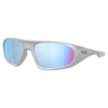 Main view of the Oakley Neogotma Sunglasses in X-Silver colourway, unisex's model