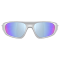 Front view of the Oakley Neogotma Sunglasses in X-Silver colourway, unisex's model