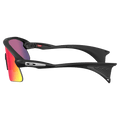 Side view of the Oakley Stunt Devil Sunglasses in Matte Black colourway, unisex's model