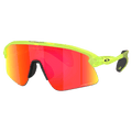 Main view of the Oakley Stunt Devil Sunglasses in Matte Uranium colourway, unisex's model