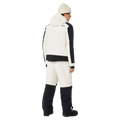 Back full-body view of the Oakley Tnp Tbt Insulated Ski Jacket in Mist colourway, unisex's model