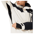 Vents view of the Oakley Tnp Tbt Insulated Ski Jacket in Mist colourway, unisex's model