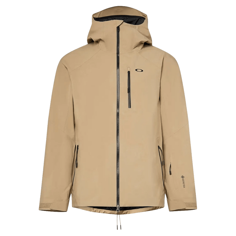 Main view of the Oakley Unbound Gore-Tex Shell 2.0 Ski Jacket in Pebble colourway, men's model
