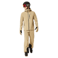 Full-body view of the Oakley Unbound Gore-Tex Shell 2.0 Ski Jacket in Pebble colourway, men's model