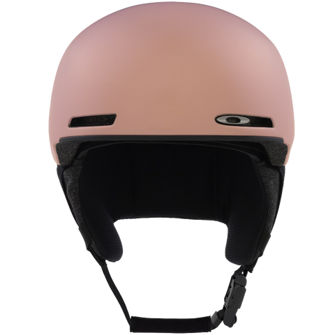 View side of Okaley Mod 1 snow Asian Fit Helmet in Matte Toadstool featuring Mip protection, BOA fit system and magnetic fidlock