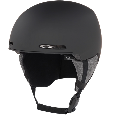 Okaley Mod 1 snow Asian Fit Helmet in Blackout featuring Mip protection, BOA fit system and magnetic fidlock