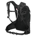 Back view of the Osprey Raven 14 Hydration Bag in Black colourway, women model