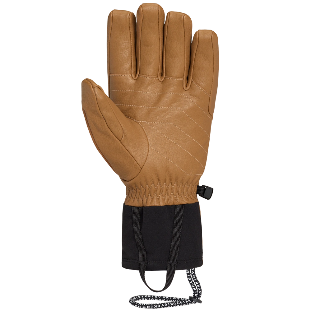Cuff 2 of Oyuki 2026 Sencho Gloves  for men in Black