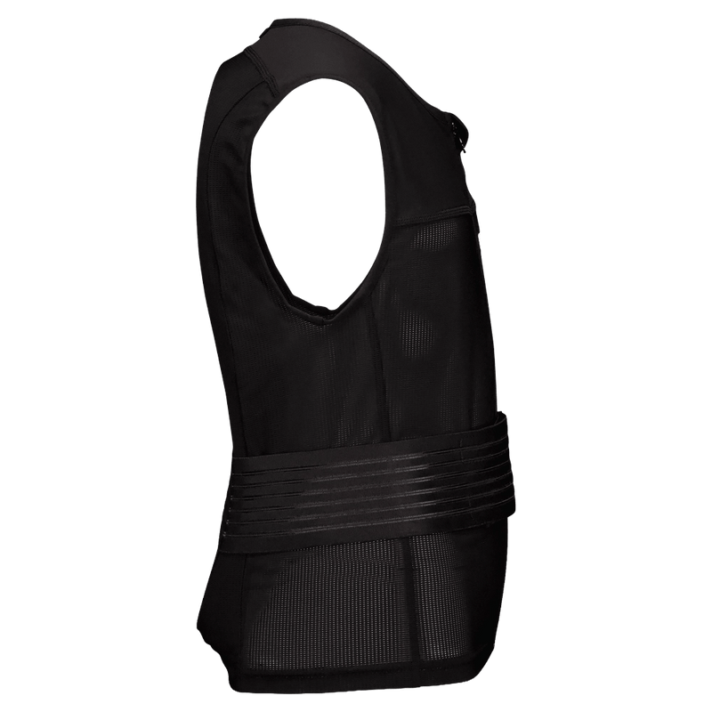 Side view of the Poc Vpd Air Vest Protection in Uranium Black colourway, kids's model