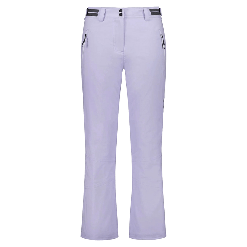 Main view of the Pure Bottoms Up Pants in Misty colourway, women model