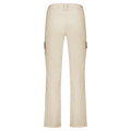 Back view of the Pure Bottoms Up Pants in Whitecap colourway, women model