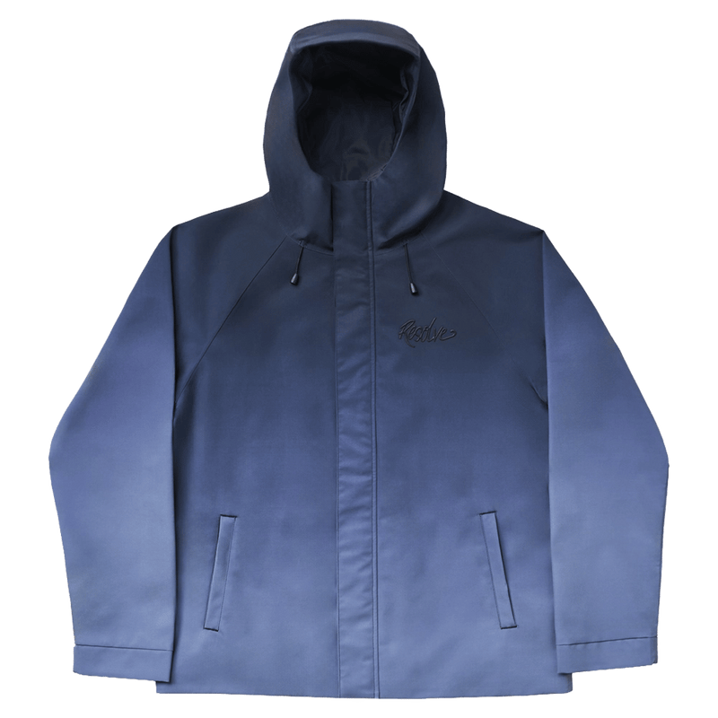 Front view of Resolve Gradient Ski Jacket in Navy