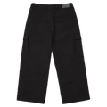 Back view of Resolve Sprinter Baggy cargo Ski Pants in colour Black