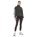 Full view of P.E Nation Radius Jacket - Womens in colour Coffee.