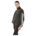 Side view of P.E Nation Radius Jacket - Womens in colour Coffee.