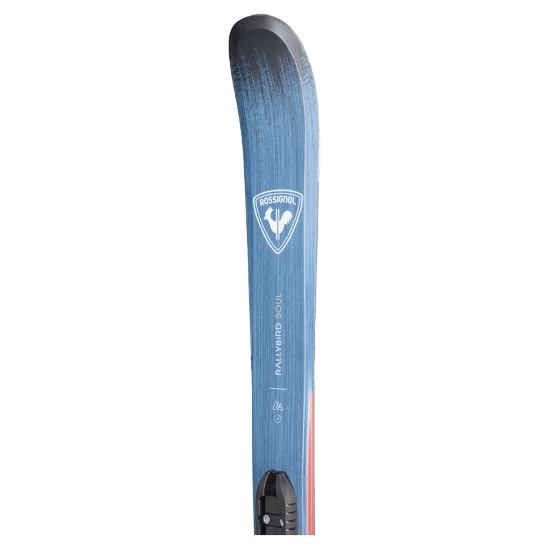 Tip view of Rossignol 2027 Rallybird Jr Ski w/ Bindings - Kids