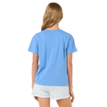 Back image of the Rip Curl Surf Puff Relaxed Tee- Girl in Blue