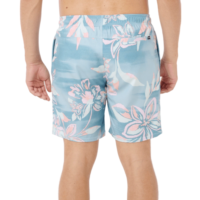 Back image of the Rip Curl Palm Beach Volley in Aqua