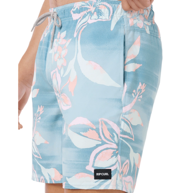 Side image of the Rip Curl Palm Beach Volley in Aqua
