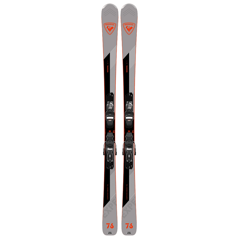 Top view of the Rossignol 2026 Experience 76 Ski w/ Binding