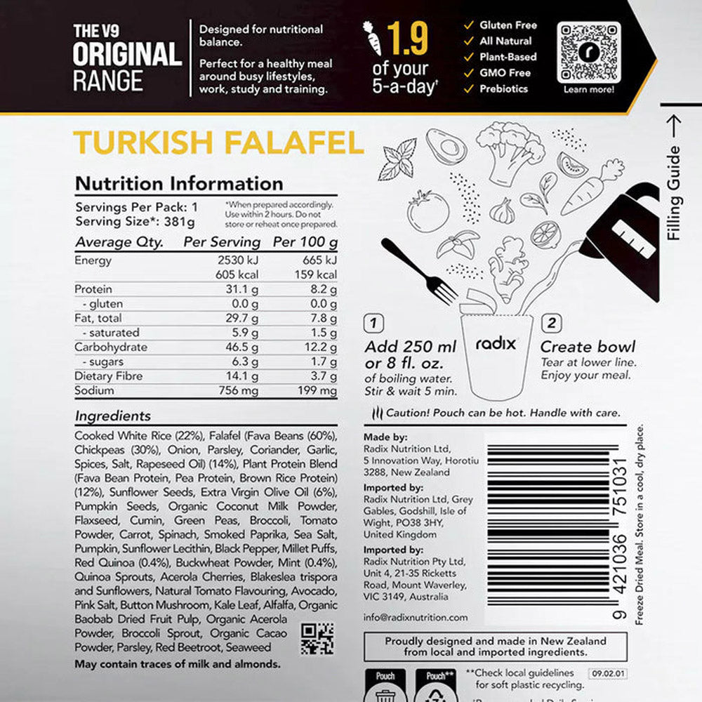 Radix Original Meal