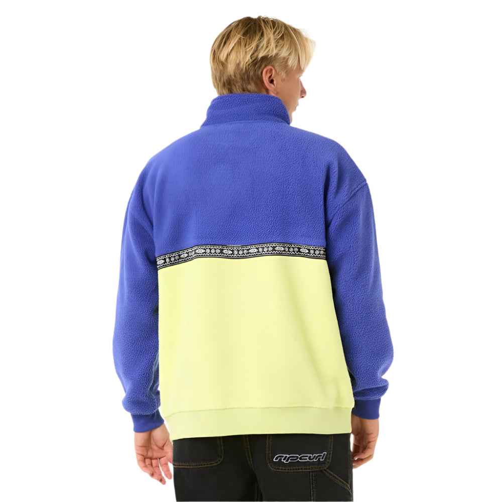 Raw Energy Quarter Zip Polar Fleece