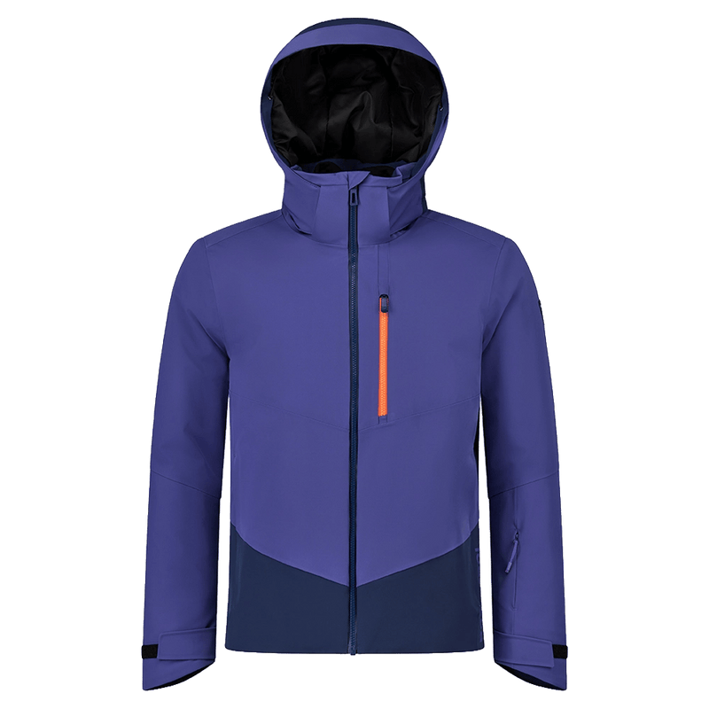 Main view of the Rossignol Blackside 2.0 Jacket in FUTURE BLUE colourway, men model