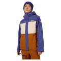 Front view of the Rossignol Desafio Shell 2L Ski Jacket in FUTURE BLUE colourway, women model