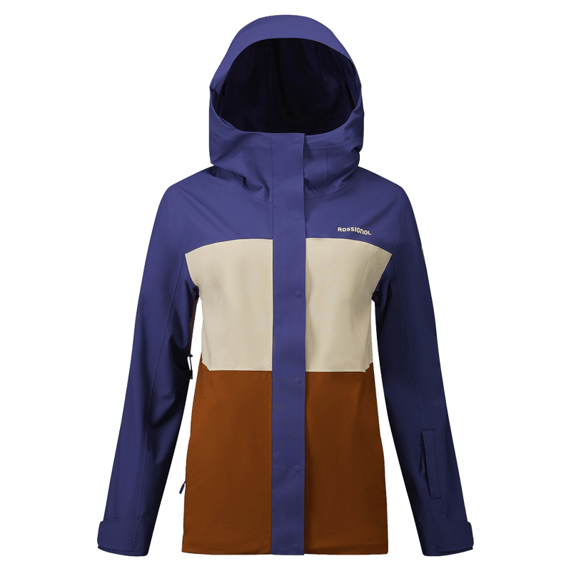 Main view of the Rossignol Desafio Shell 2L Ski Jacket in FUTURE BLUE colourway, women model