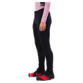 Side view of the Rossignol Genetys Pants in Black colourway, women model