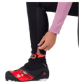 Zip view of the Rossignol Genetys Pants in Black colourway, women model