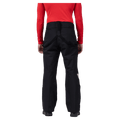 Back view of the Rossignol Insulated Ski Pants in BLACK colourway, men model