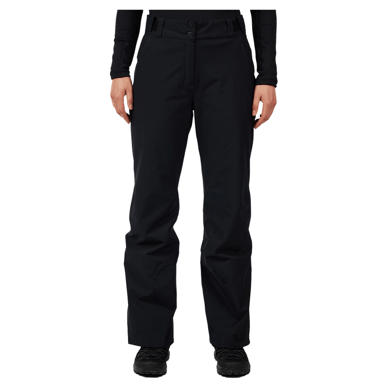 Main view of the Rossignol Insulated Ski Pants in Black colourway, women model