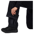 Detail view of the Rossignol Insulated Ski Pants in Black colourway, women model