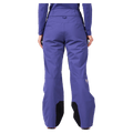 Back view of the Rossignol Outerlimits Insulated Ski Pants in FUTURE BLUE colourway, women model
