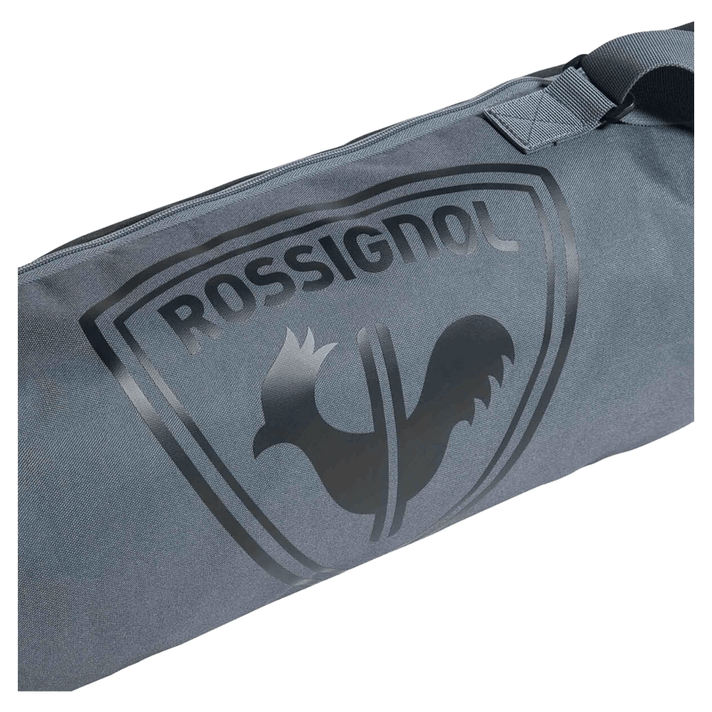 Close view of the Rossignol Tactic Short Ski Bag in Grey colourway, unisex's model