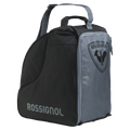Side view of the Rossignol Tactic Boot Bag in Grey colourway, unisex model
