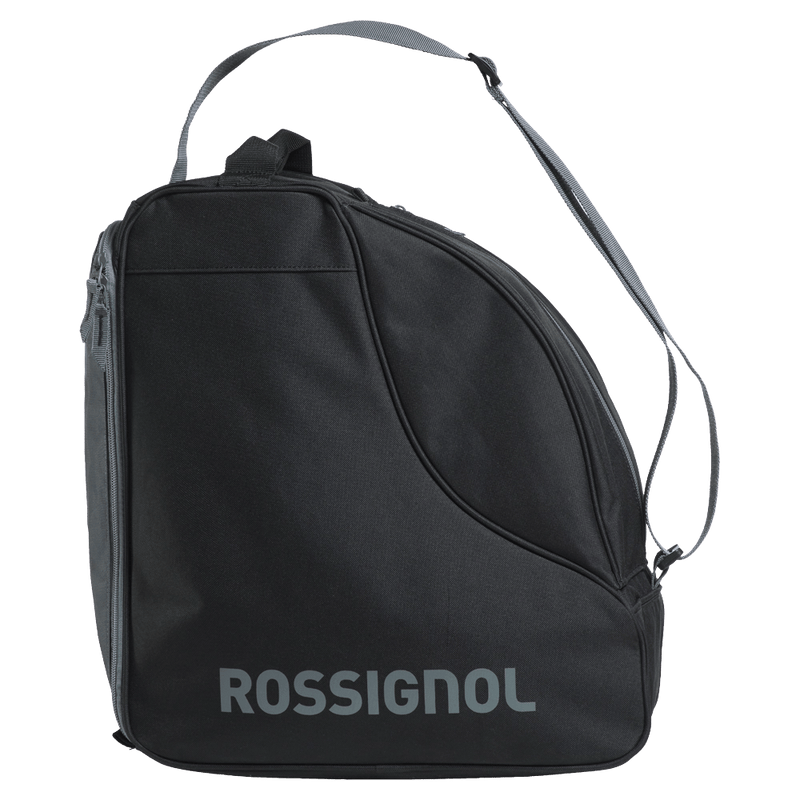 Side view of the Rossignol Tactic Boot Bag in Grey colourway, unisex model